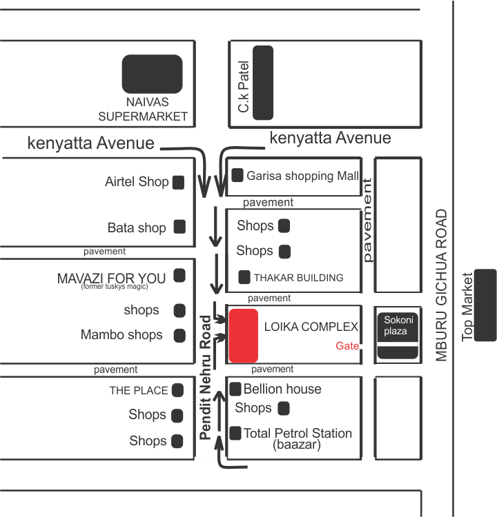 Directions to Loika Complex